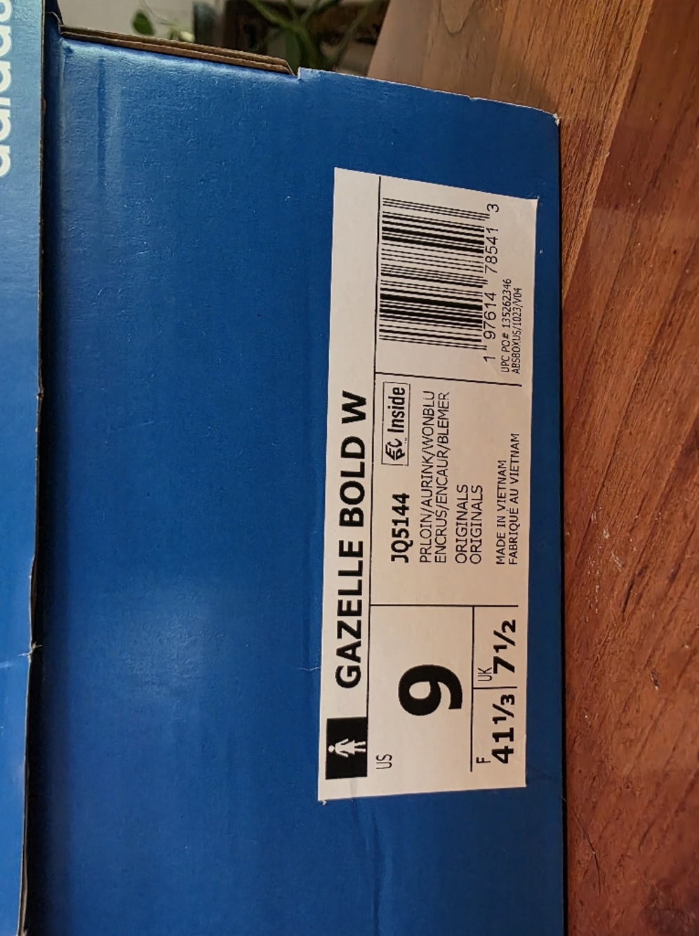 Adidas Gazelle Bold Platform Sneaker EUC - Picture 6 of 7